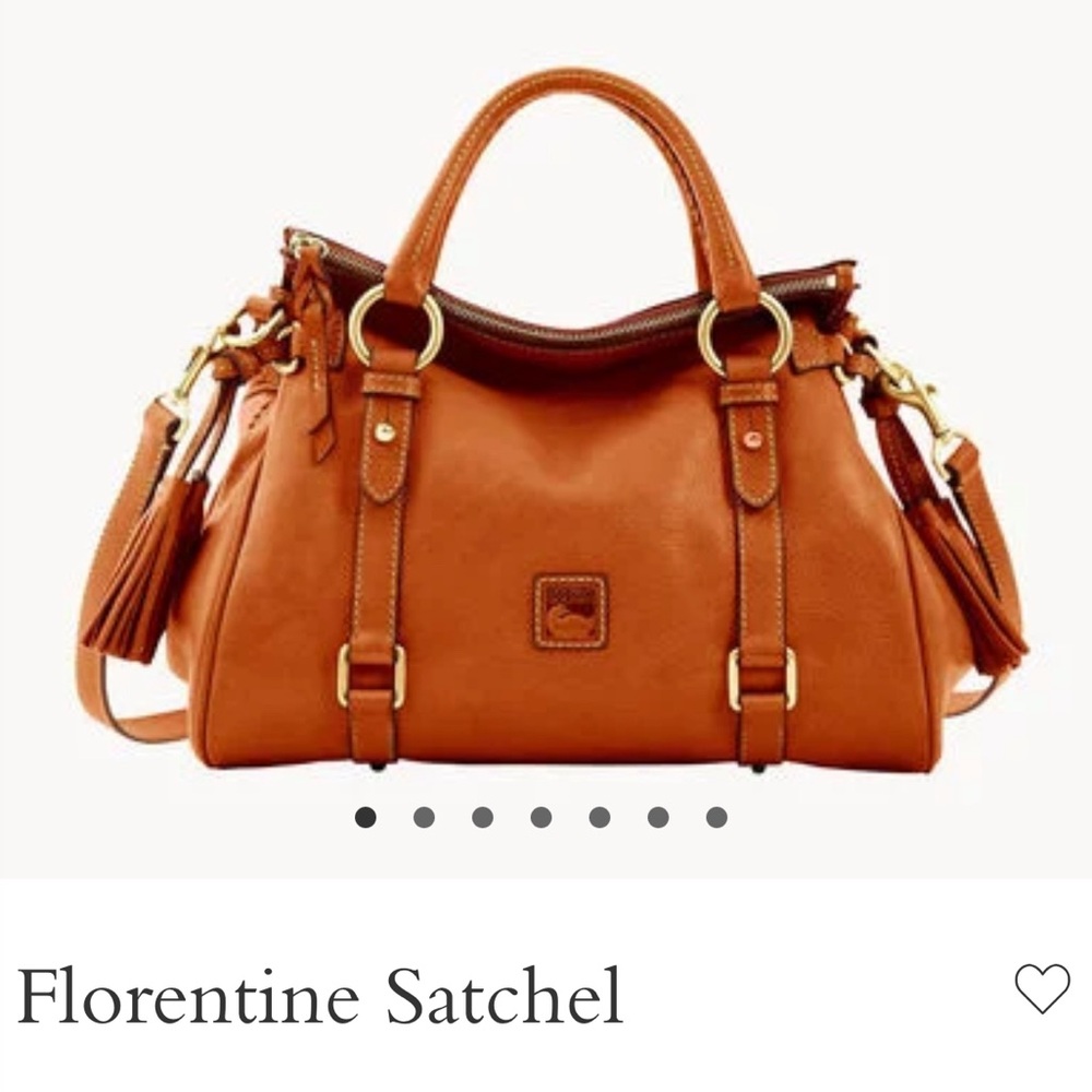 Dooney & Bourke Florentine Satchel - Natural